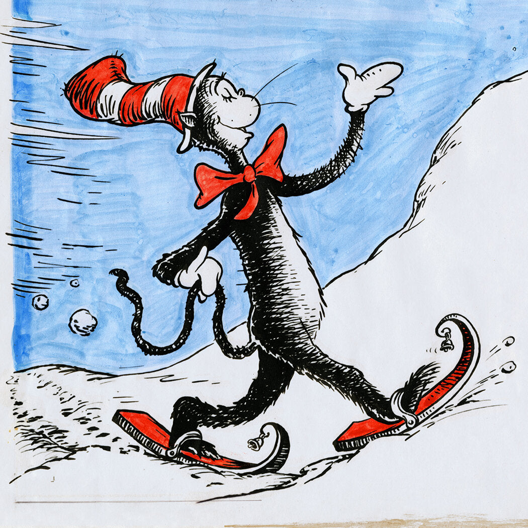 And then who should come up but the CAT IN THE HAT!
