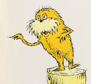 Lorax 50th Anniversary Print