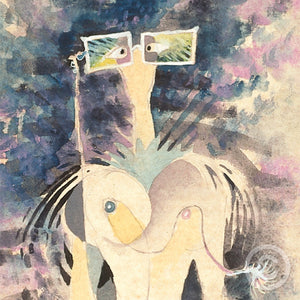 The Rather Odd Myopic Woman Riding Piggyback on One of Helen's Cats