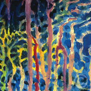 Worm Burning Bright in the Forest in the Night