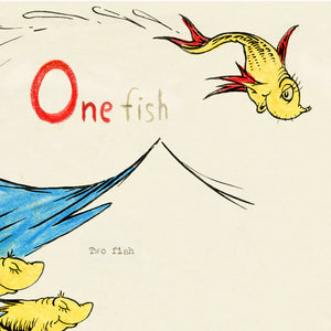 One Fish Two Fish Red Fish Blue Fish 60th Anniversary