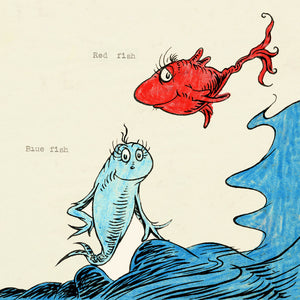 One Fish Two Fish Red Fish Blue Fish 60th Anniversary