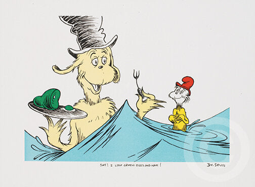 Say! I like Green Eggs and Ham!