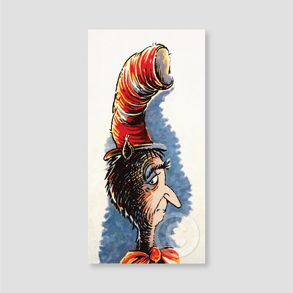 Cat Behind The Hat