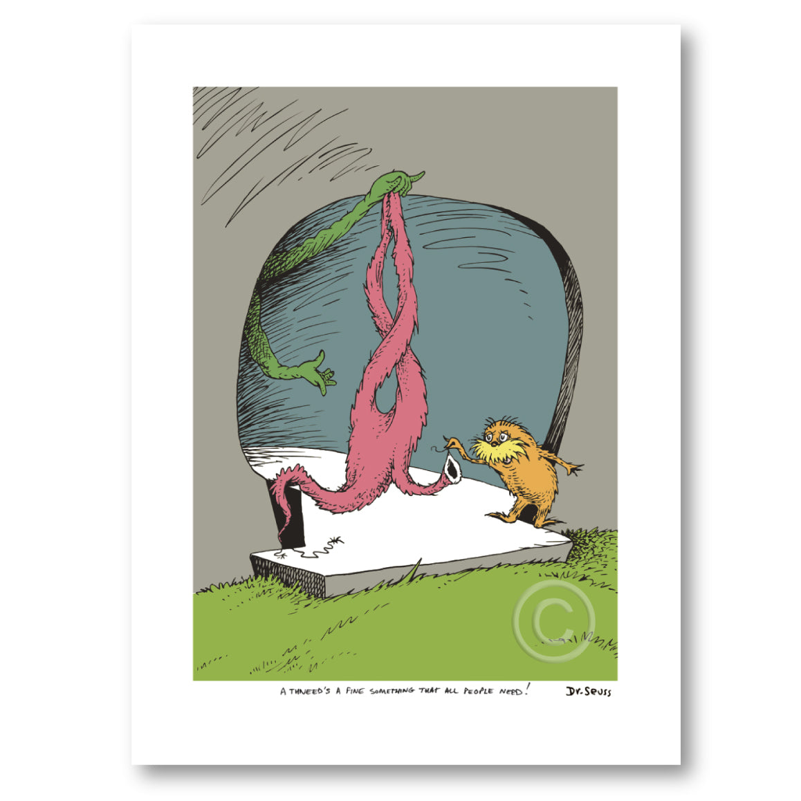 A Thneed's a Fine Something That All People Need! Diptych and Single