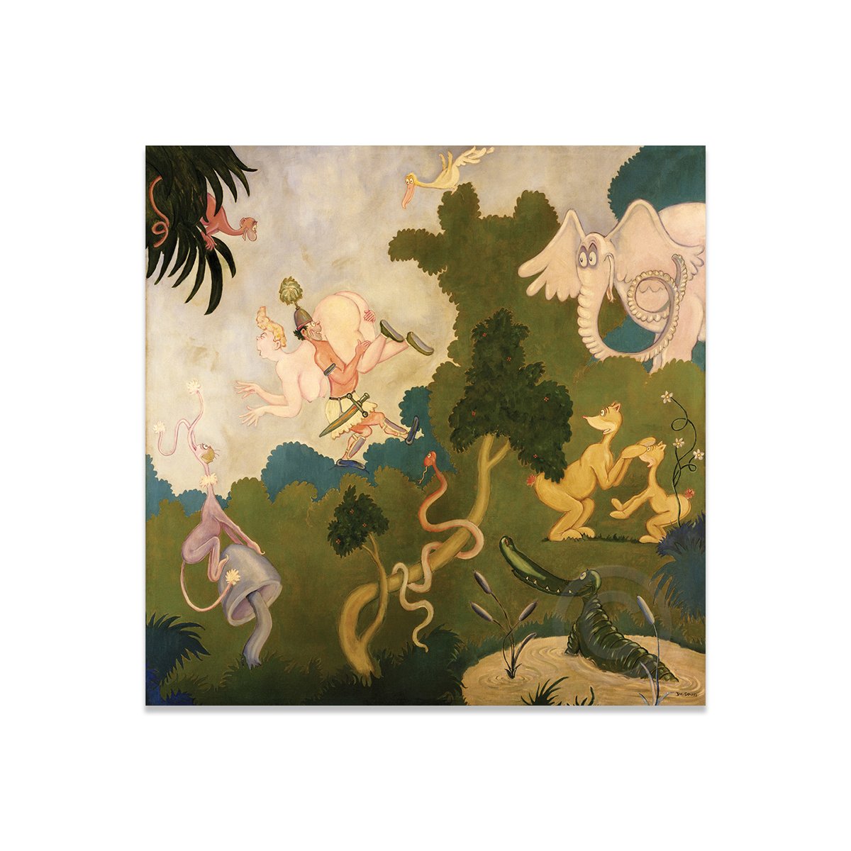 Abduction of the  Sabine Woman- Parlor Edition