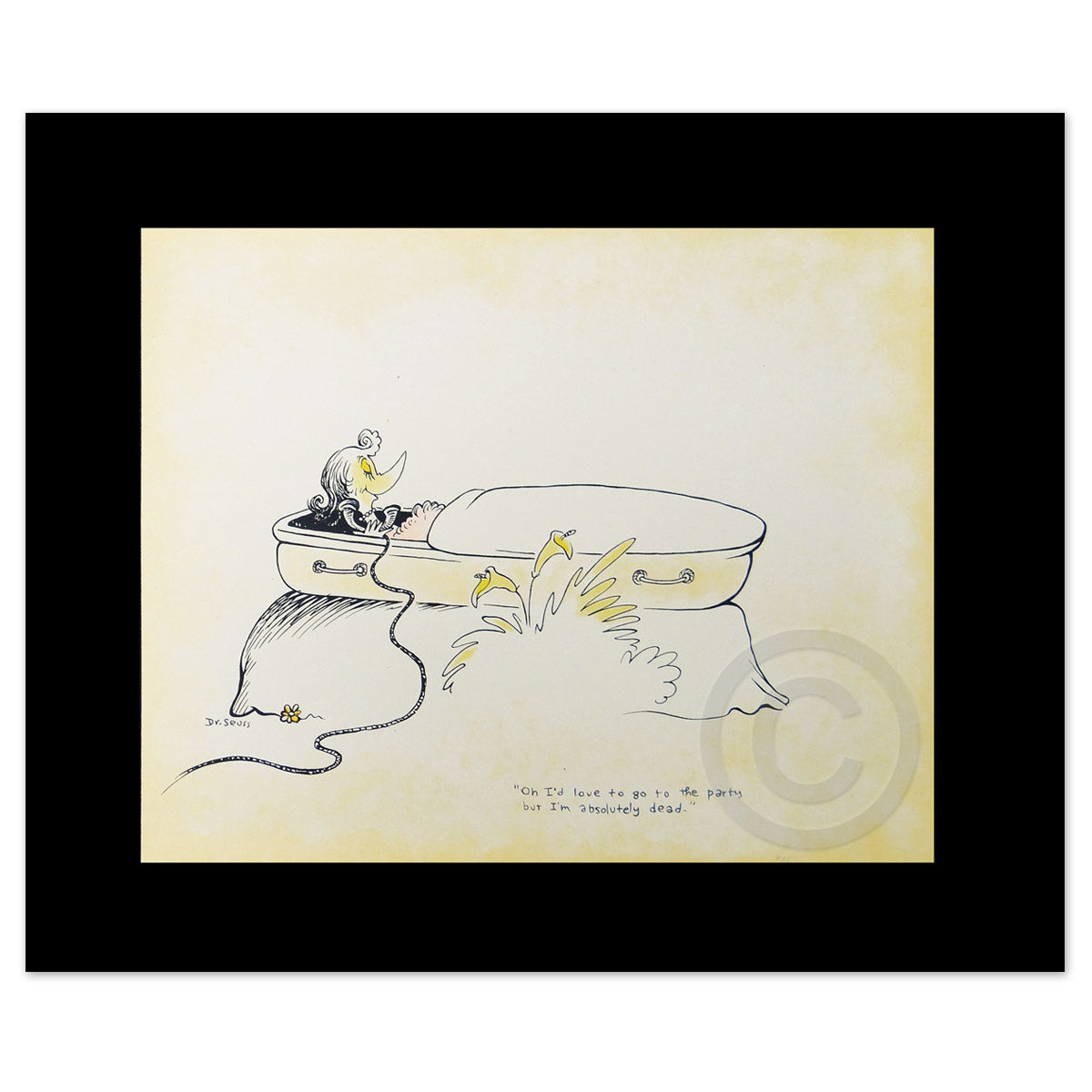 Oh, I'd Love to go to the Party but I'm Absolutely Dead