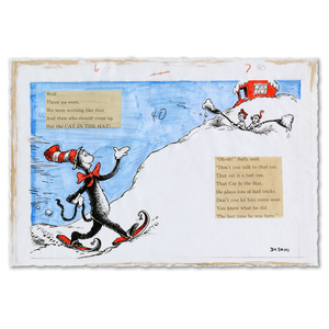 And then who should come up but the CAT IN THE HAT!