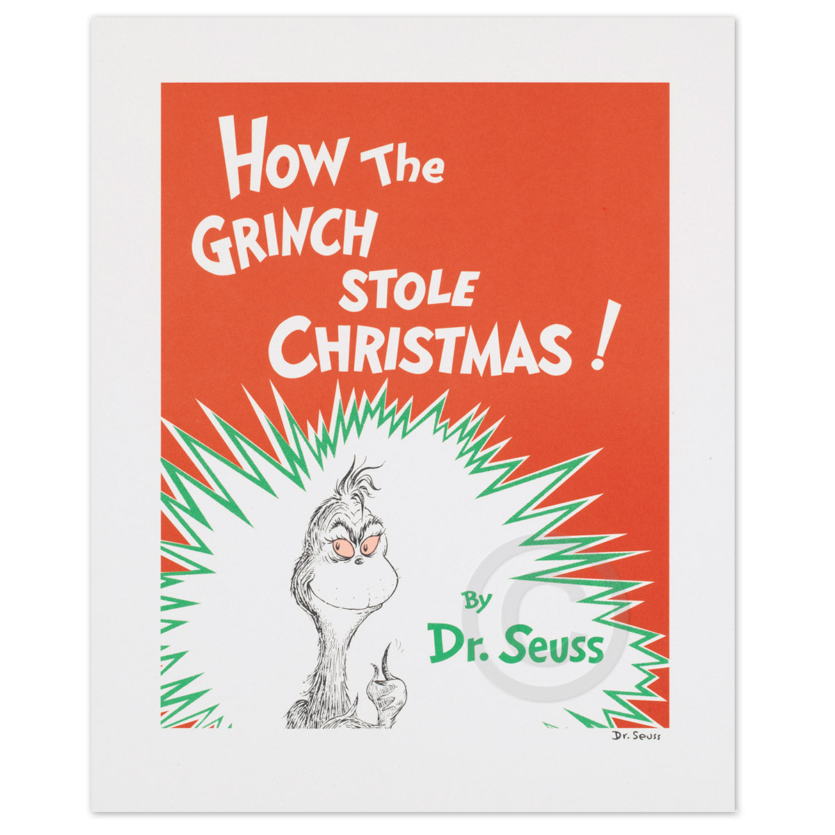 How the Grinch Stole Christmas! - Book Cover