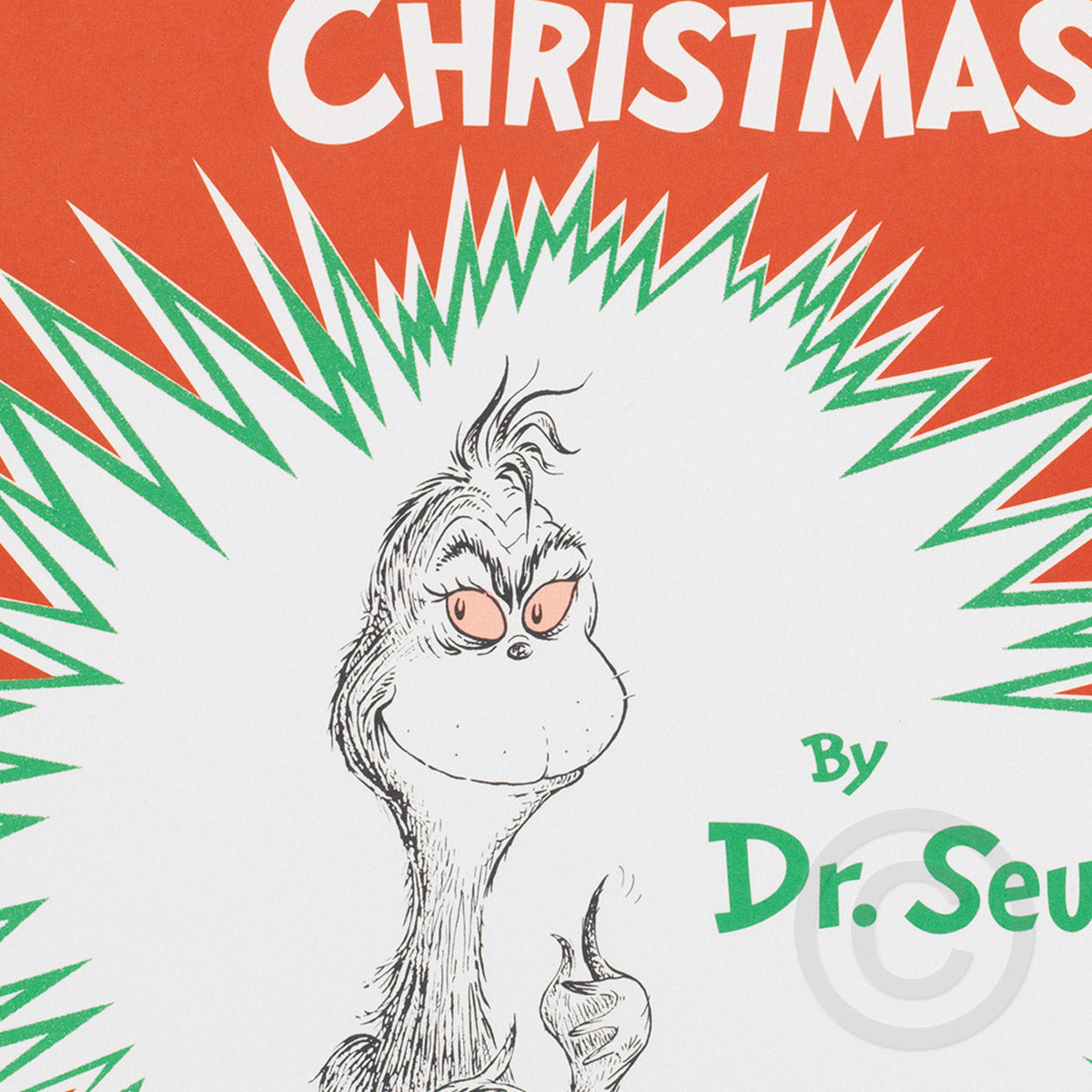 How the Grinch Stole Christmas! - Book Cover