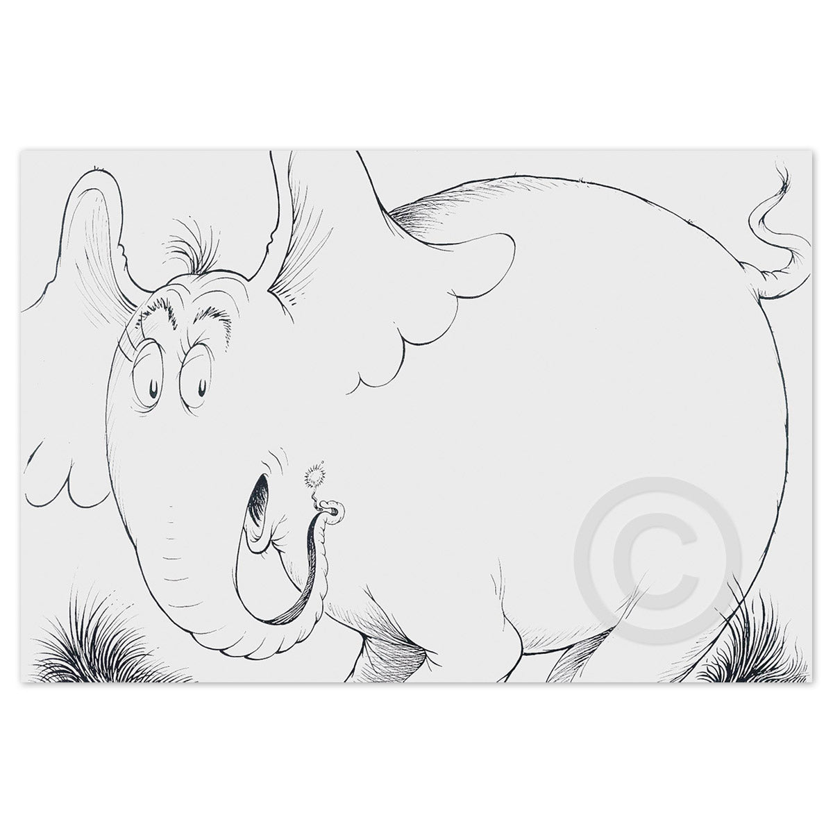 Horton Line Drawing