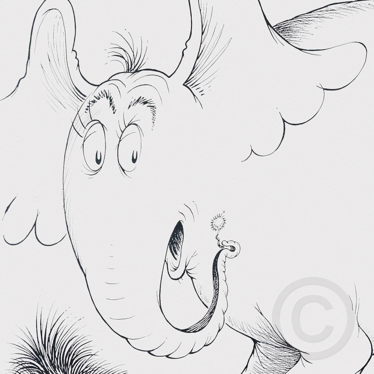 Horton Line Drawing