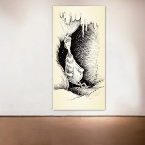 Grinch at Mount Crumpit (How the Grinch Stole Christmas 50th Anniversary Print)