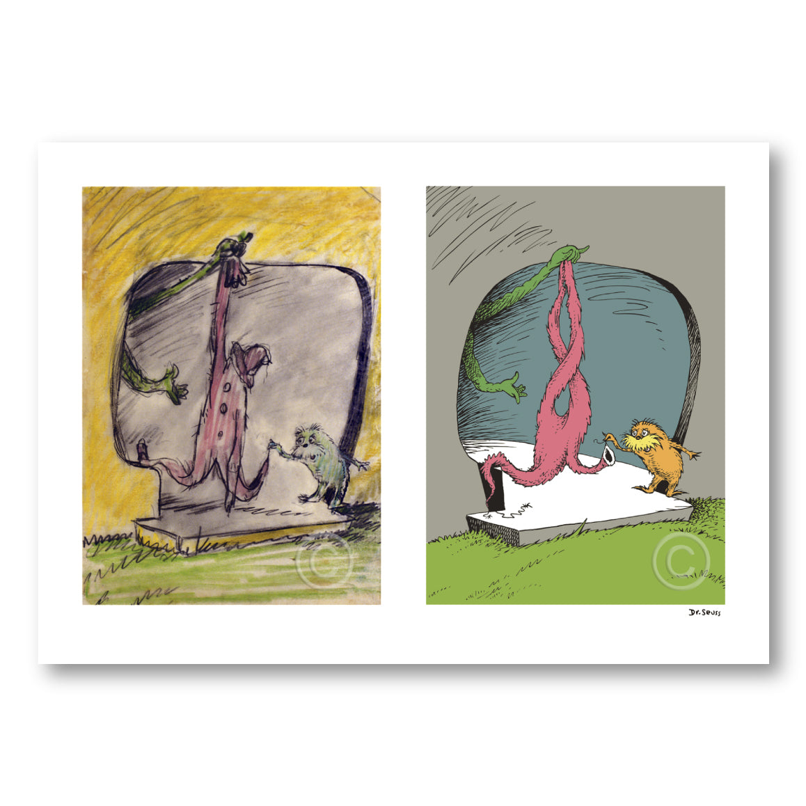 A Thneed's a Fine Something That All People Need! Diptych and Single