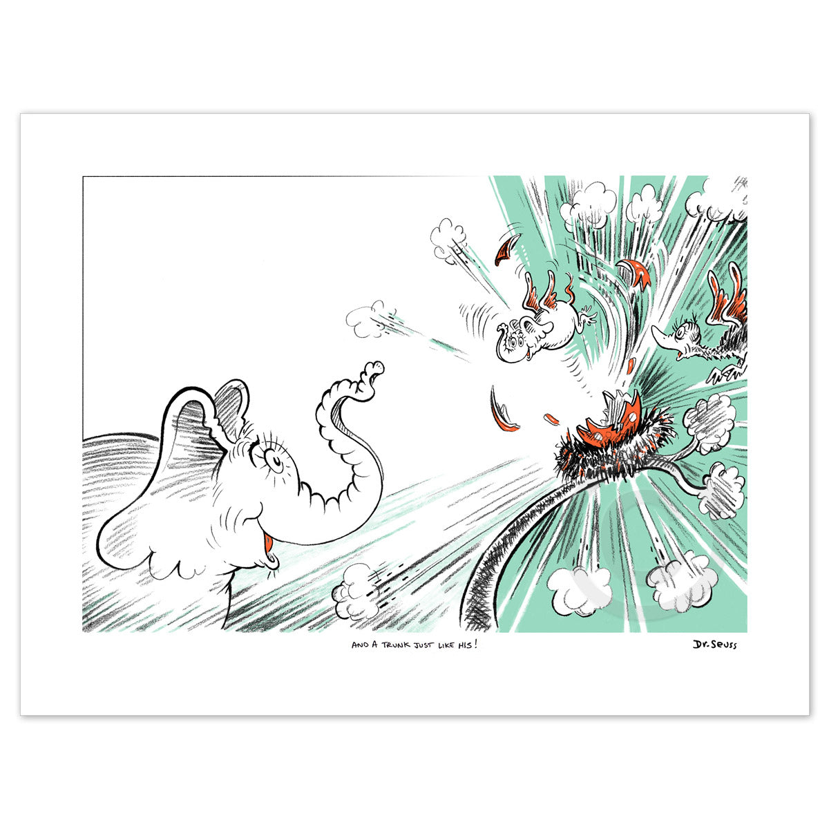 And a trunk just like his!