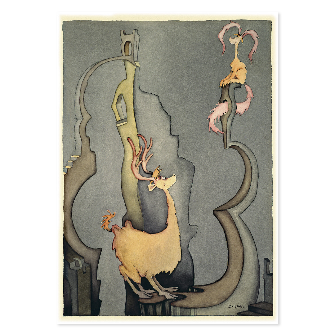 Antlered Animal Adoring Pink-Tufted Small Beast