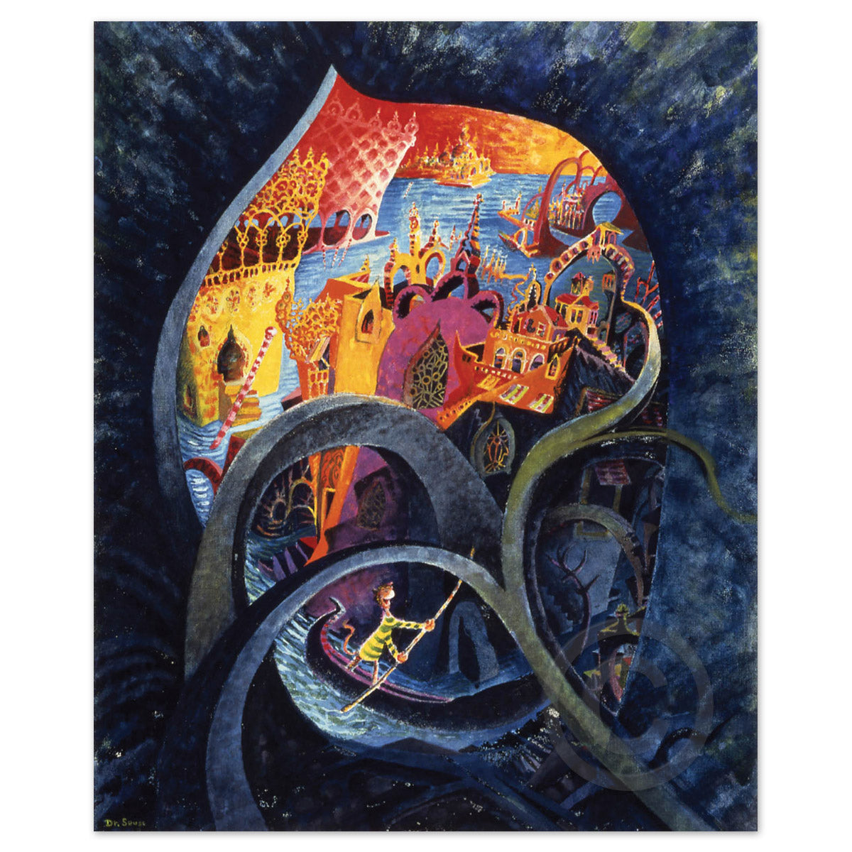 Venetian Cat Singing Oh Solo Meow