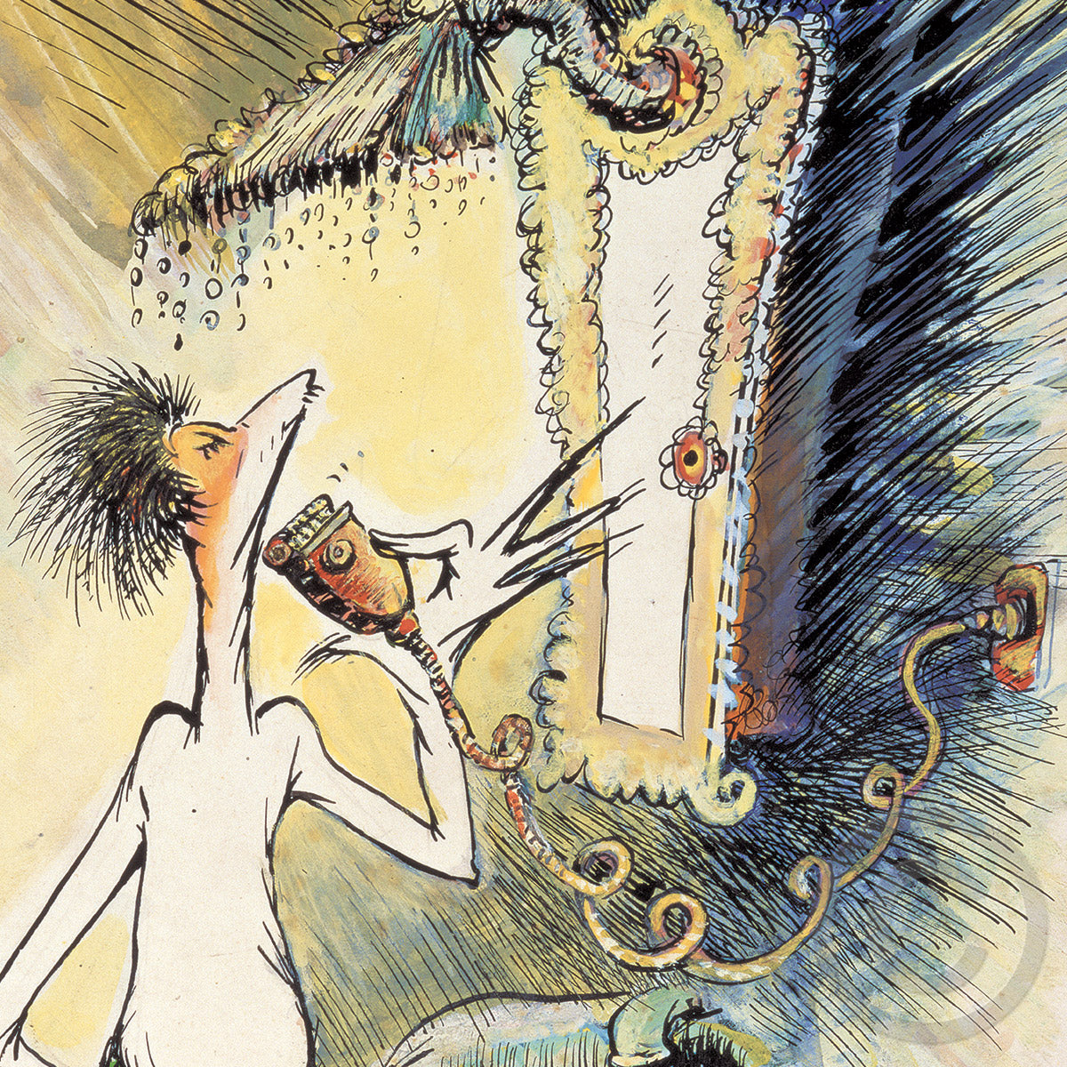 Self-Portrait as a Young Man Shaving